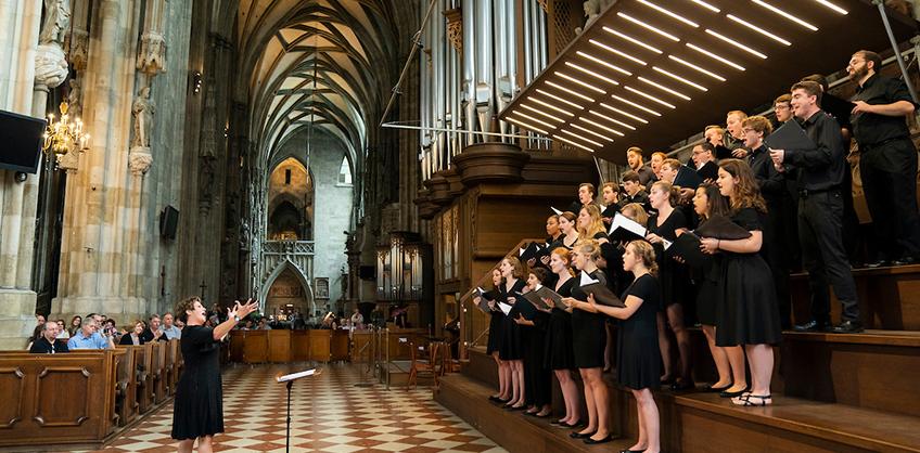 Photo of Marist Music Singers in Austria